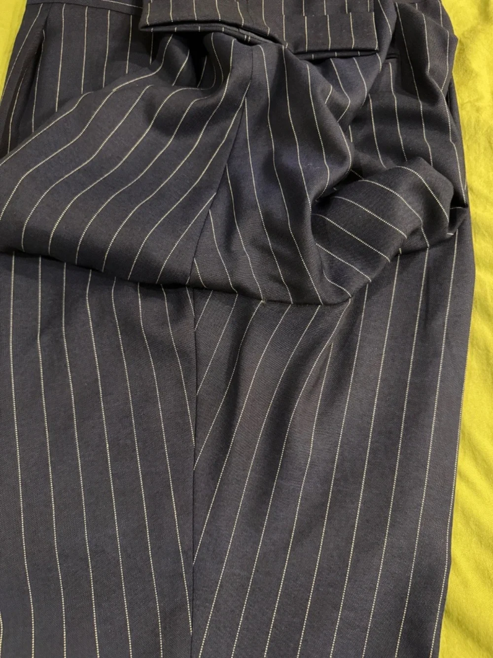Suitsupply Navy Pinstripe Drago Super 130 Suit